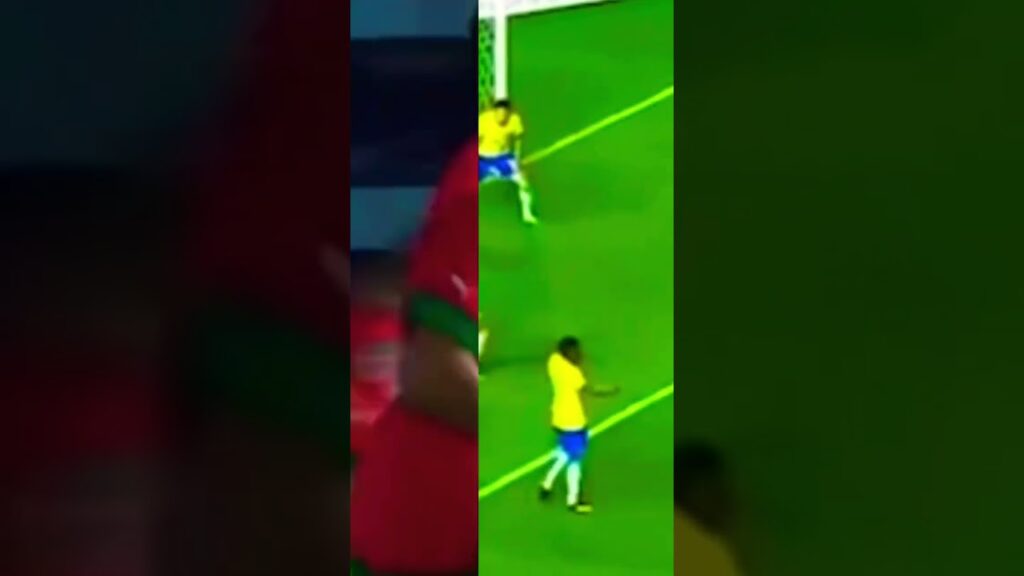 Morocco winning goal vs Brazil | Marocco 2-1 Brazil | #marocco | #sabiri | #marbre  | #ma | #shorts