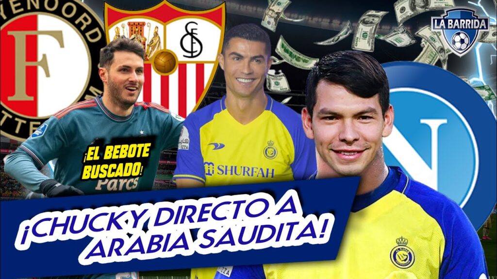 !ADIÓS! ¡DESTINO MILLONARIO de CHUCKY LOZANO! ¡SANTI GIMÉNEZ entre el BARCA o SEVILLA!