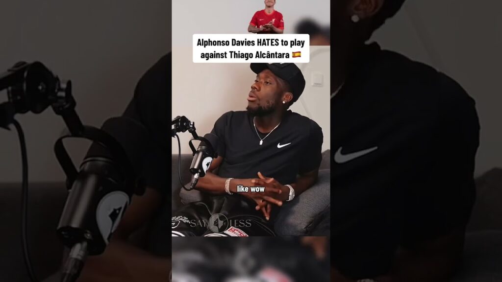 Alphonso Davies HATES to play against.... #alphonsodavies