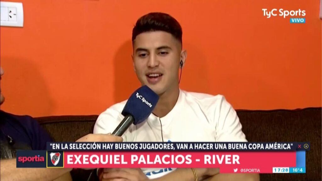 Exequiel Palacios: "cuando me enteré de la lesión lloraba solo"