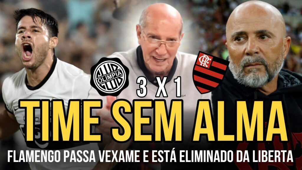 ÔÔ PEDRO, DÁ LOGO UM BICO NO SAMPAOLI, PÔ!!! FLA ELIMINADO VERGONHOSAMENTE DA LIBERTADORES!