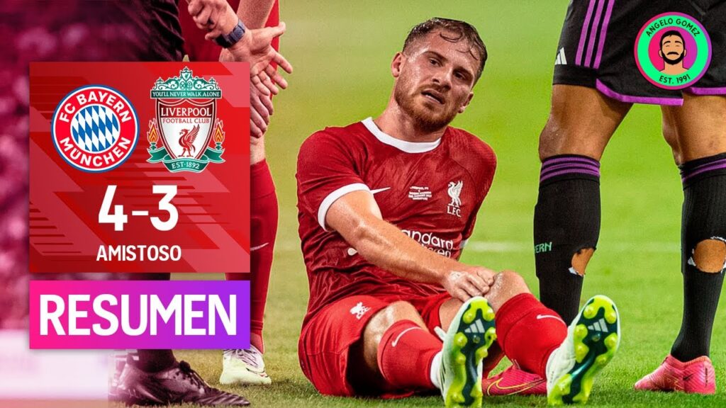 ❗️ Última hora de la lesión de Mac Allister tras la derrota de un buen Liverpool vs Bayern | Resumen