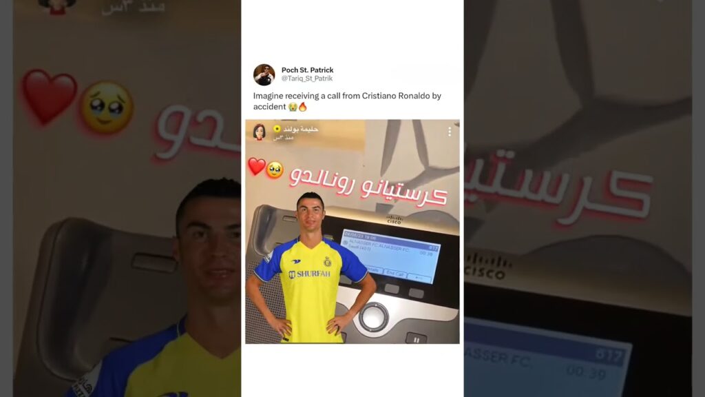 Best Mistake in the World 🤩🤩 #cristiano #ronaldo