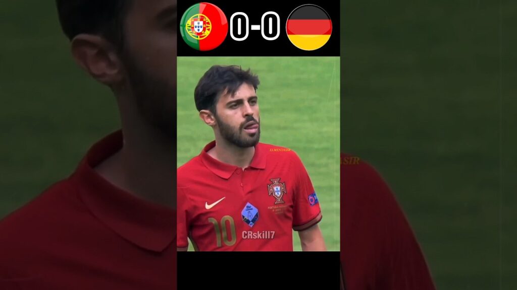 Portugal Lost to Germany 4.2 in Euro 2020 #youtubeshorts #ronaldo #footballshorts #shorts