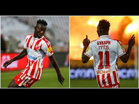 OSMAN BUKARI SCORES Hat trick in Champions LEAGUE qualifier