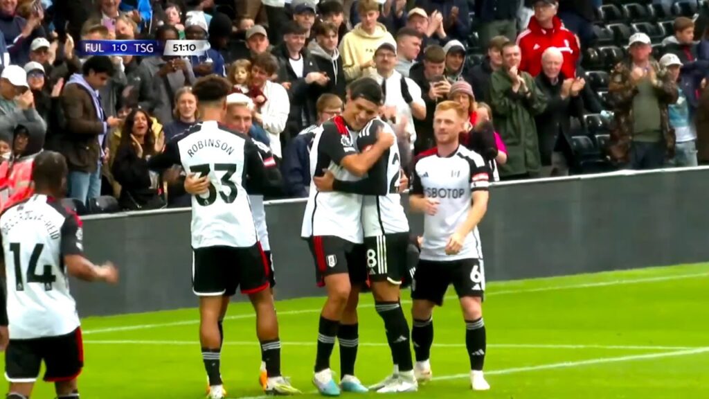 Asi fue el PRIMER GOL de RAUL JIMENEZ con el FULHAM / Fulham vs Hoffenheim