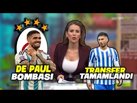 2 Transfer Birden !! Büyük Gün Bugün !! Rodrigo De Paul & Sıraçhan Nas l GALATASARAY