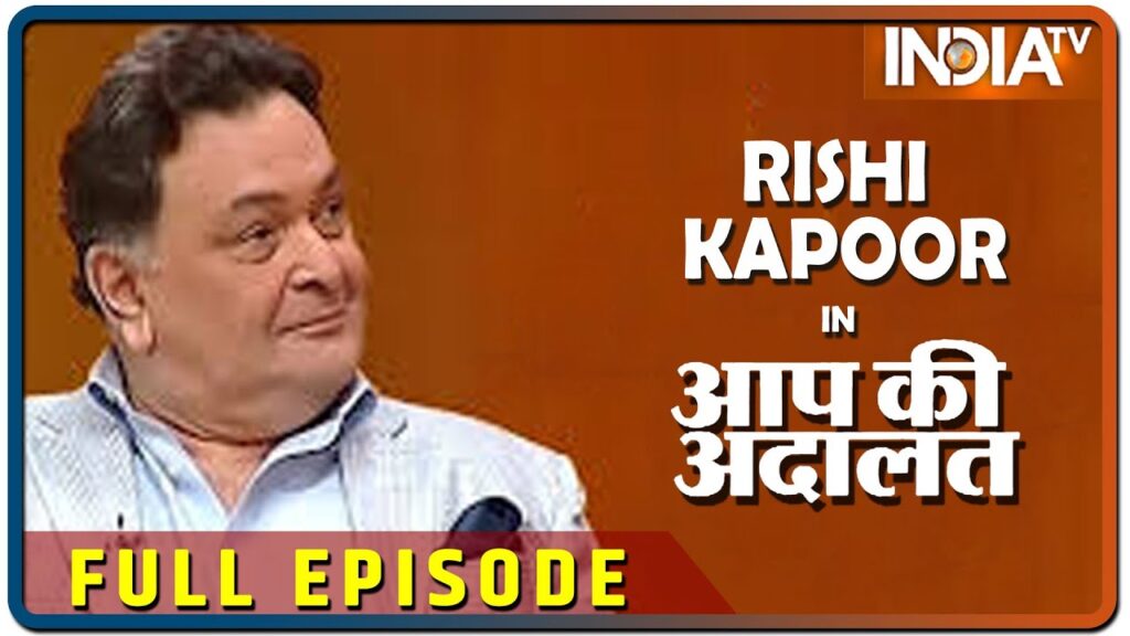 Rishi Kapoor in Aap Ki Adalat (Full Episode)