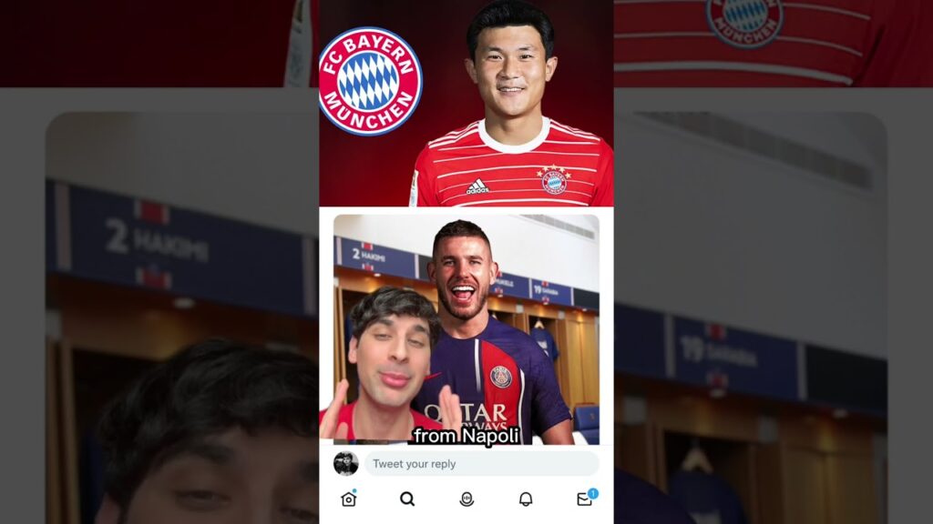 PSG sign Lucas Hernandez from Bayern Munich👍🏻🔵🔴