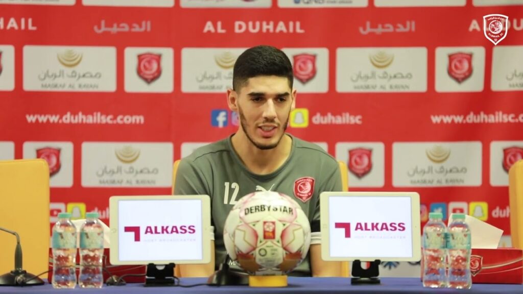 المؤتمر الصحفي للاعب كريم بوضيف | الريان vs الدحيل | QNB 21/22