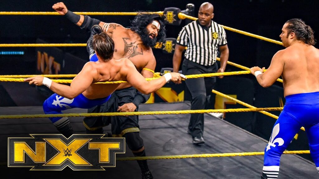 Ever-Rise vs. Indus Sher: WWE NXT, April 8, 2020 Ever-Rise vs. Indus Sher: WWE NXT, April 8, 2020