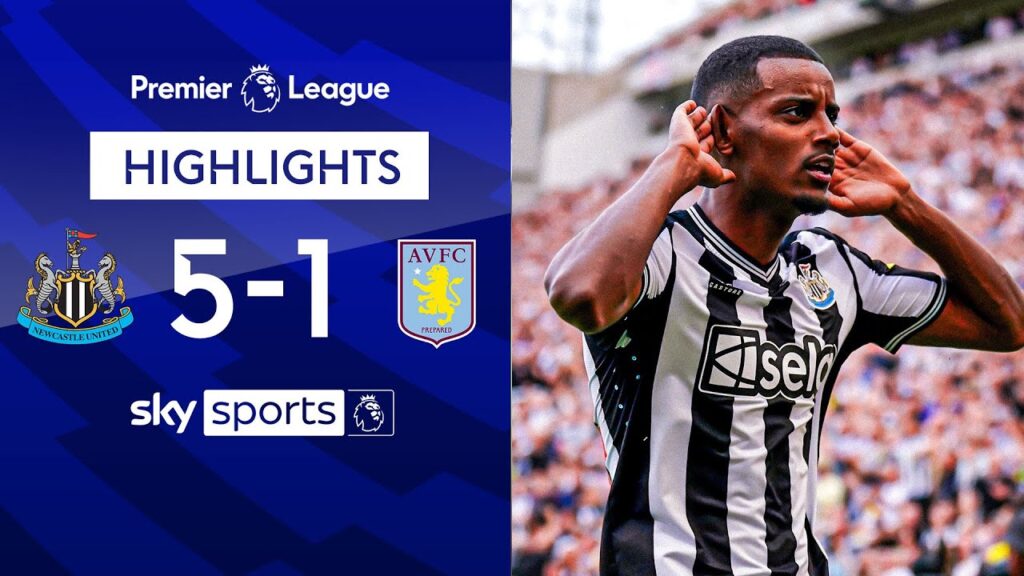 FIVE star Newcastle thrash Villa ⭐  | Newcastle 5-1 Aston Villa | Highlights