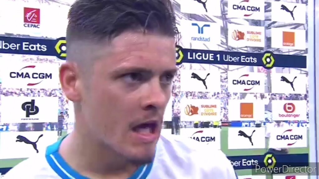 OM 2 1 REIMS   Vitinha après la victoire " Mon travail récompenser c'est magnifique" VENTE OM