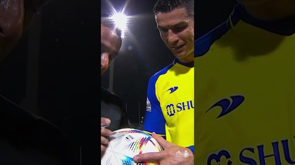 First super hat-trick in Saudi Arabia ⚽️#Shorts