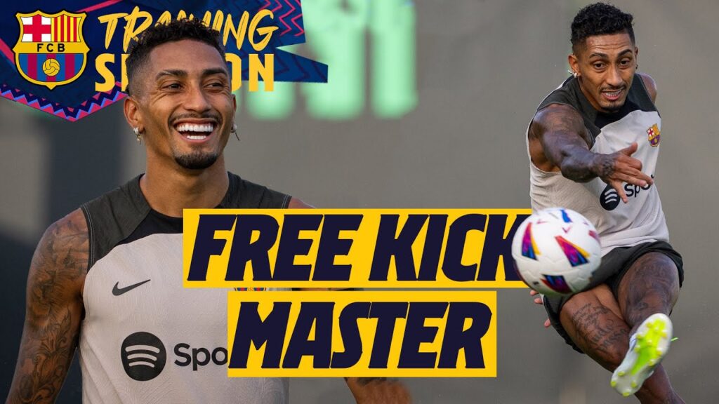 UNBELIEVABLE FREE KICK FROM RAPHINHA 🤯⚽