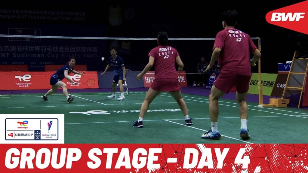 TotalEnergies BWF Sudirman Cup Finals 2023 | Japan vs. Korea | Group D