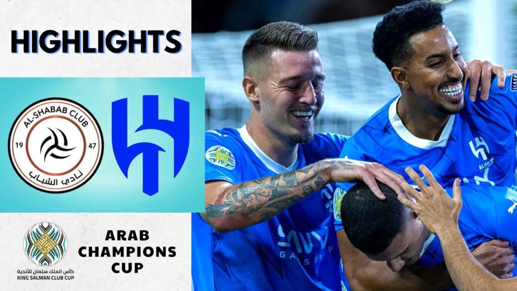 Ruben Neves hẹn gặp Ronaldo tại chung kết Arap Club Champions | Al Hilal 3-1 Al Shabab