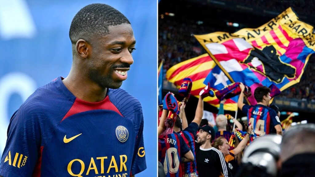 Ousmane Dembele chooses NOT to thank Barcelona fans after leaving the club for PSG
