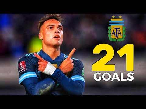 Lautaro Martinez ● All 21 Goals For Argentina ● 2018 - 2022