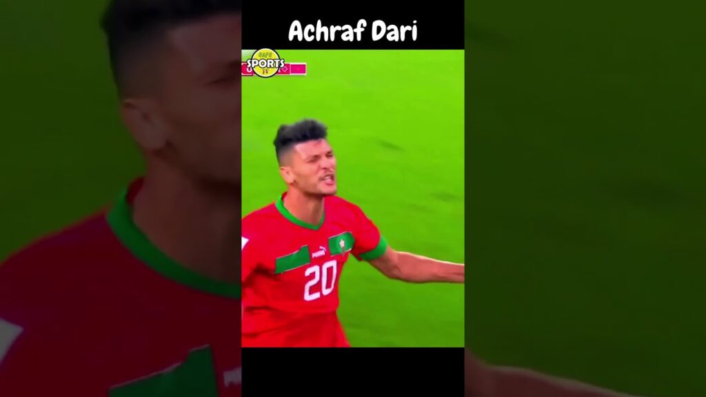 Achraf Dari goal vs croatia