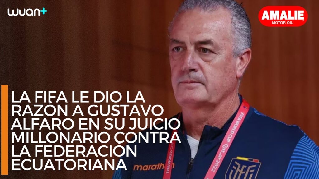 La FIFA le dio la razón a Gustavo Alfaro en su juicio contra la FEF #tiempodeportivo