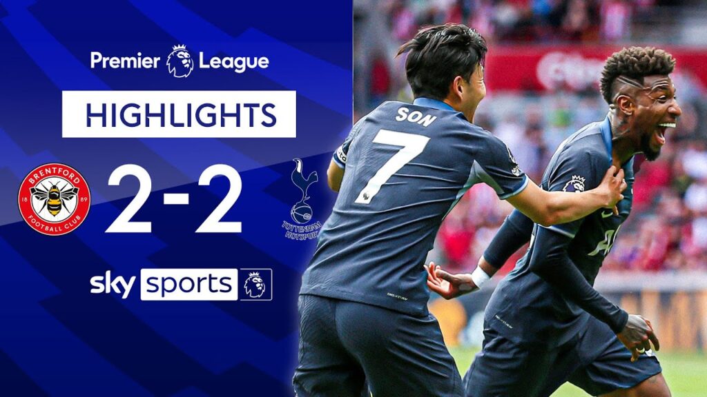 Emerson Royal equaliser gives Ange draw in first Spurs game ⚪ | Brentford 2-2 Tottenham | Highlights