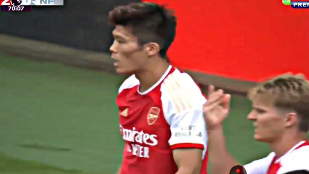 Tomiyasu  Briliant Performance vs Nottingham Forest