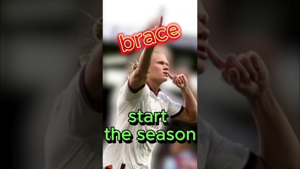 Haaland Brace #haaland #shorts #mancity