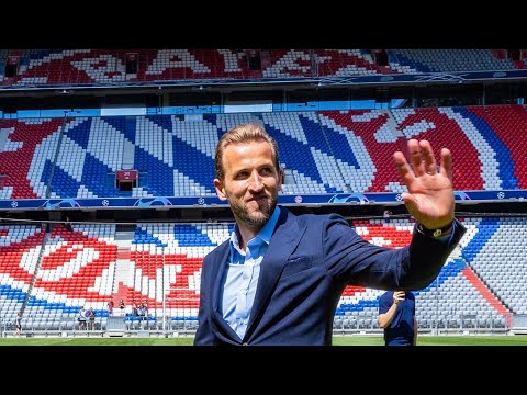 🔴⚪ HARRY KANE’S FC BAYERN UNVEILING | #ServusHarry 👋