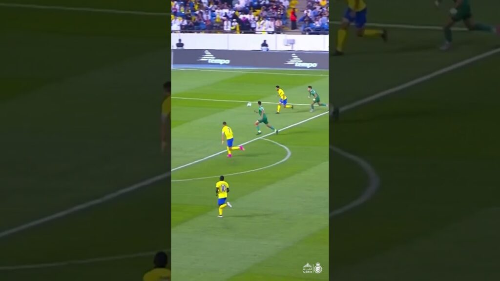 al-nassr player S.Al Ghanam's goal against raja athletic