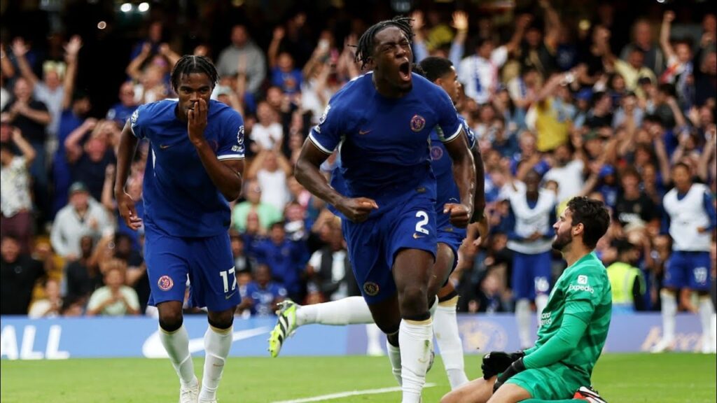 🔥Axel Disasi Debut Goal Vs Liverpool