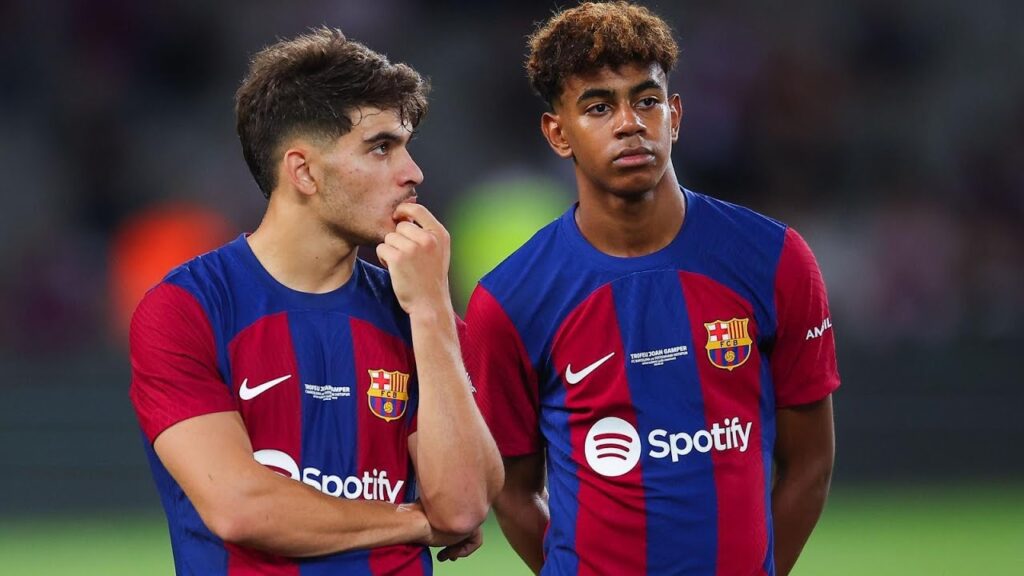 Abde Ez & Lamine Yamal vs Tottenham [1080p]