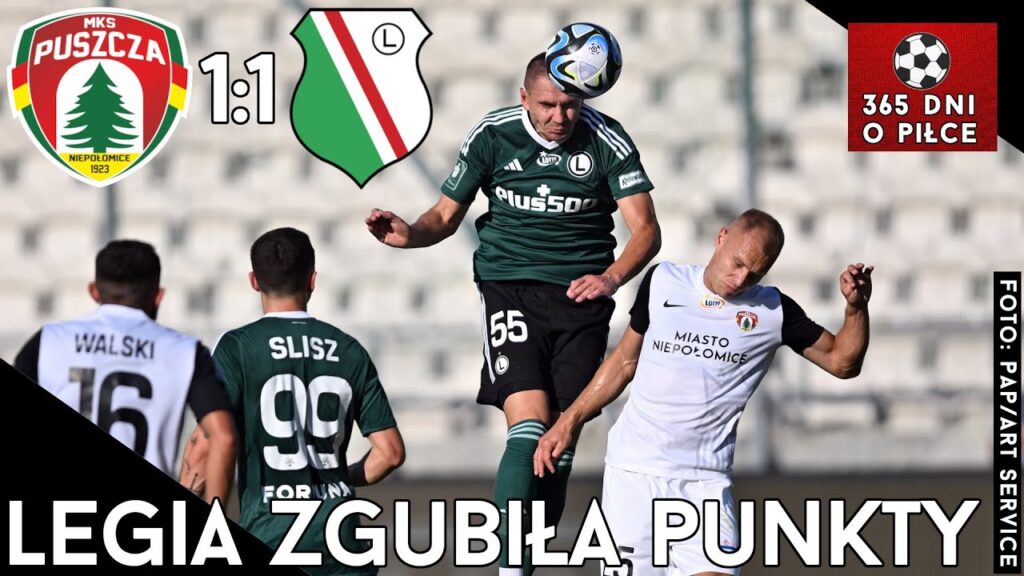 Puszcza Niepołomice 1-1 Legia Warszawa | 4. kolejka PKO BP Ekstraklasa 2023/2024 | Niespodzianka!