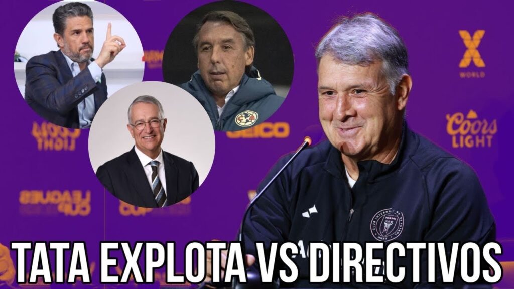 🔥INCREÍBLE Tata Martino EXPLOTA CONTRA DIRECTIVOS de la Liga MX y defiende a la MLS