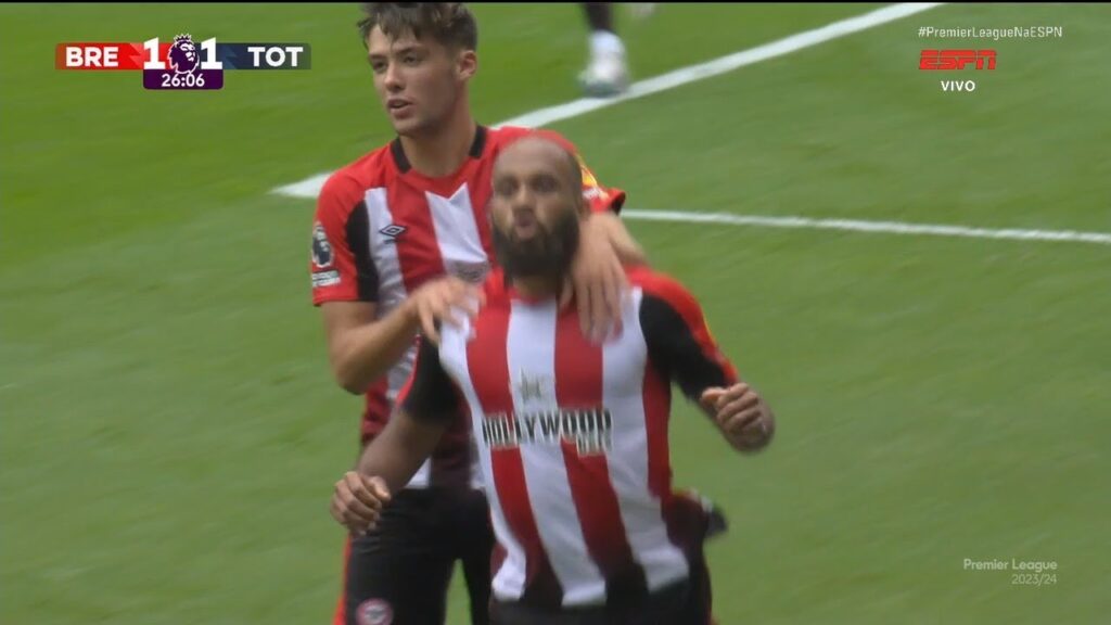 Bryan Mbeumo Penalty Goal | Brentford vs Tottenham 1-1 Extended Highlights | Premier League 2023/24 Bryan Mbeumo Penalty Goal | Brentford vs Tottenham 1-1 Extended Highlights | Premier League 2023/24