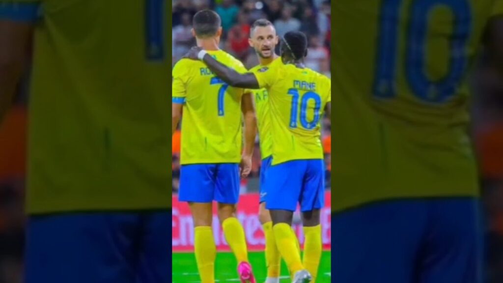 Sadio Mané, Cristiano Ronaldo et Marcelo Brozović 😍