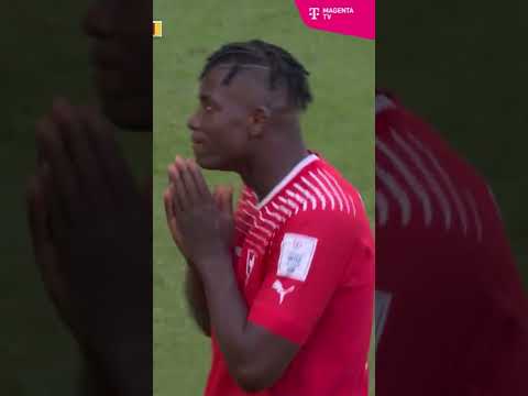 Breel Embolo mit dem entscheidenden Tor #shorts