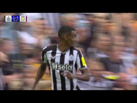Newcastle United vs Aston Villa 5-1 Alexander Isak, Harvey Barnes & Callum Wilson score in win