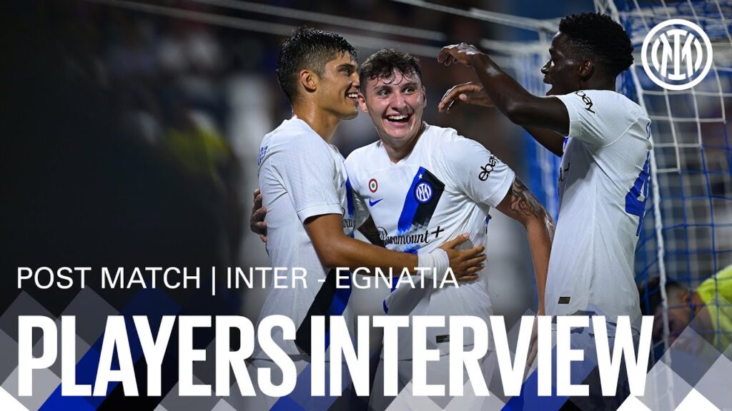 INTER 4-2 EGNATIA | DE VRIJ, ASLLANI AND STABILE INTERVIEW 🎙️⚫🔵