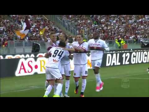 Il gol di Lazovic - Roma - Genoa - 3-2 - Giornata 38 - Serie A TIM 2016/17