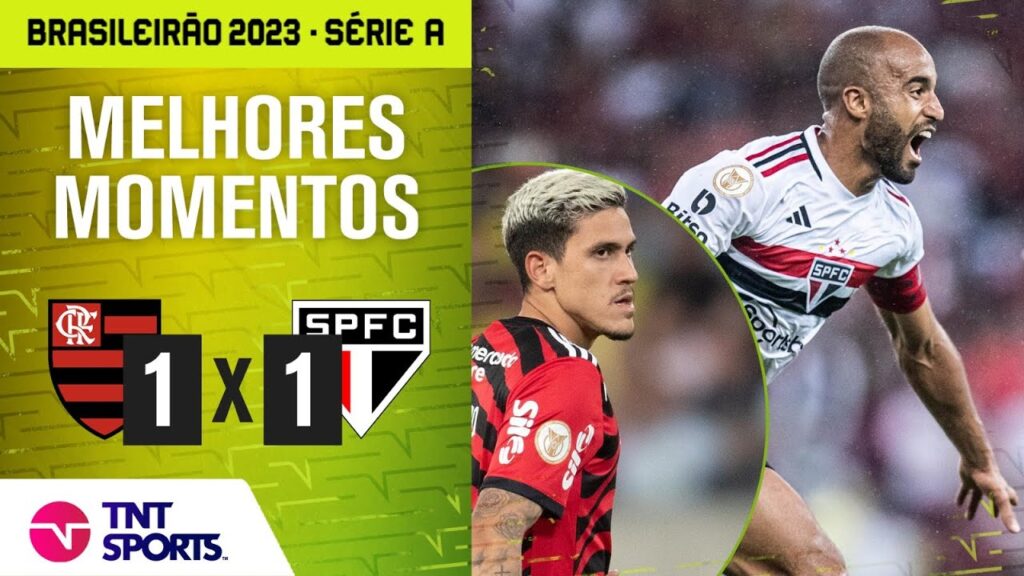 LUCAS MOURA MARCA MAS PEDRO EMPATA NO FIM! FLAMENGO 1 X 1 SÃO PAULO | BRASILEIRÃO