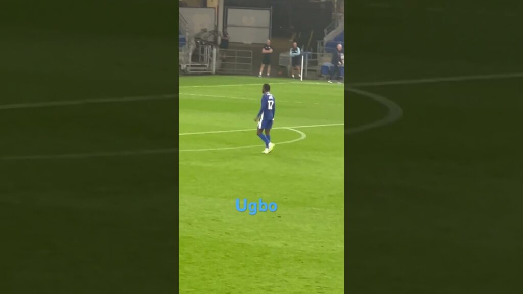 Cardiff City v Colchester United Penalties. Romeo Ojo and Ugbo