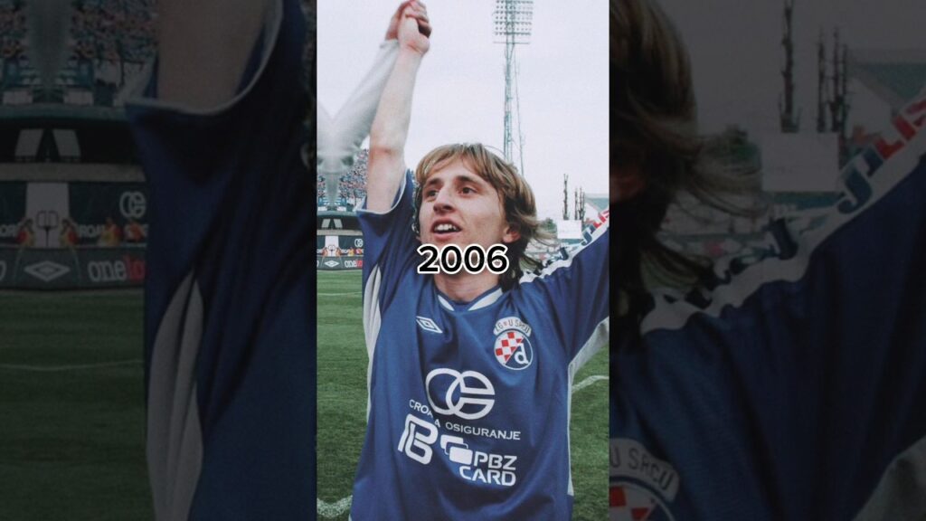 Luka Modrić evolution 🔥😳#football #shorts