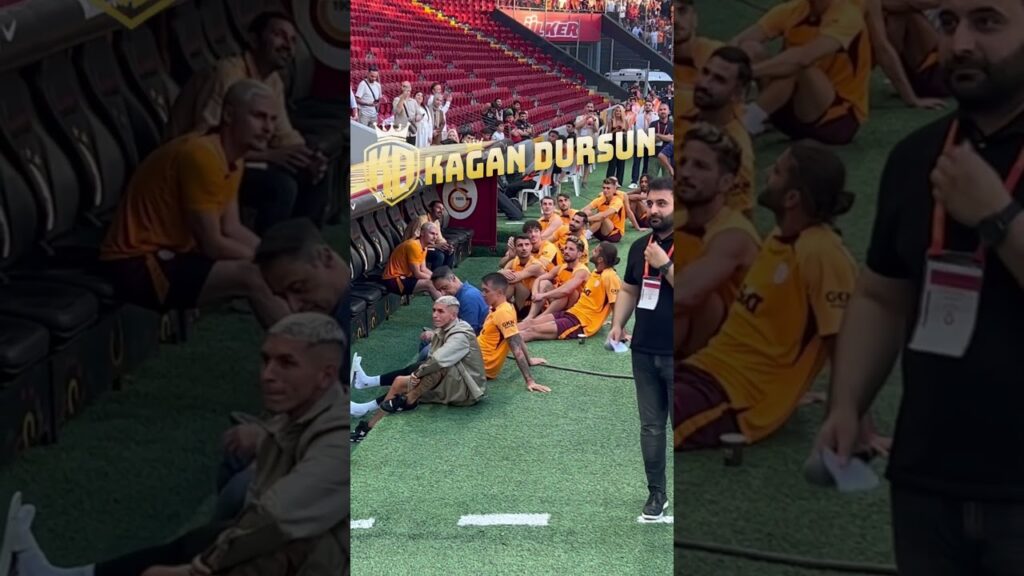 Orkestra şefi Torreira arkadaşlarına marşla tempo tutturuyor