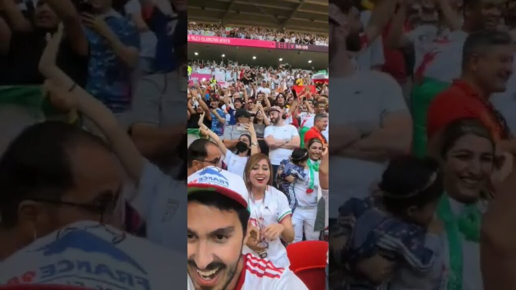 WOW Ramin Goal and celebration Iran defeats Wales #shorts #footballshorts #iranfootball #walesvsiran