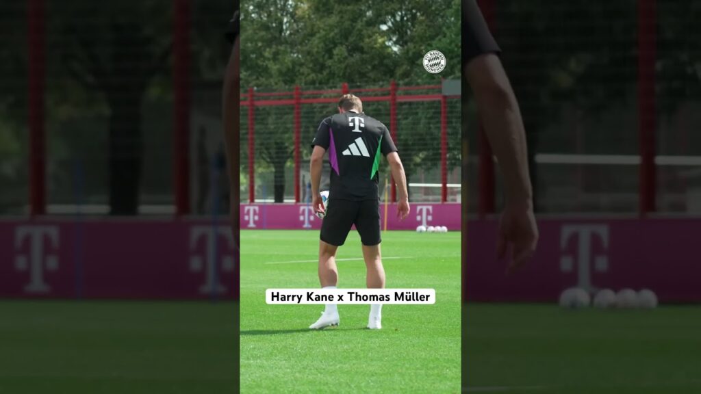 Harry Kane gets to know Thomas Müller 😃
