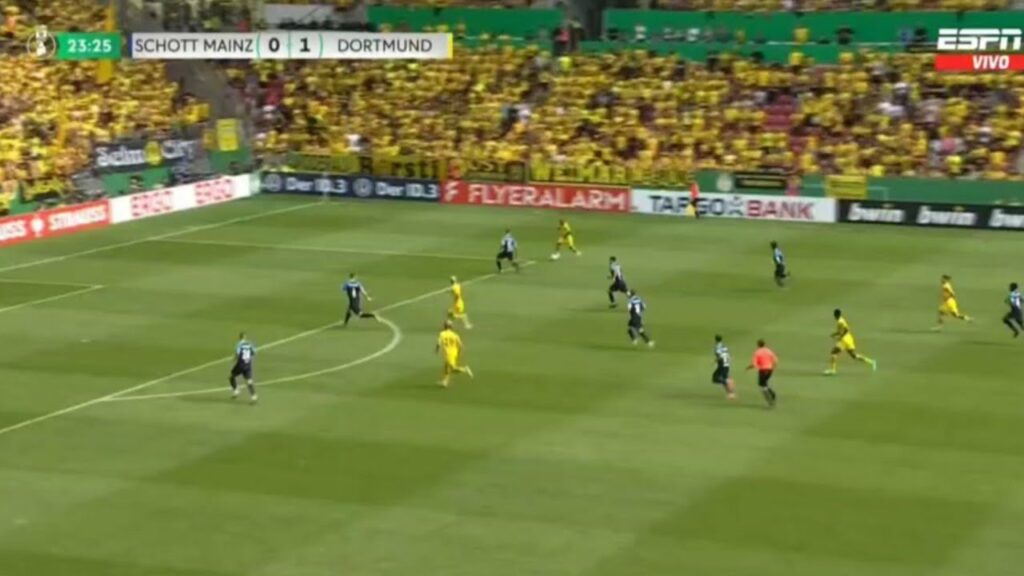 Julian Brandt Tor, TSV Schott Mainz gegen Dortmund (1-3) Alle Tore und erweiterte Highlights