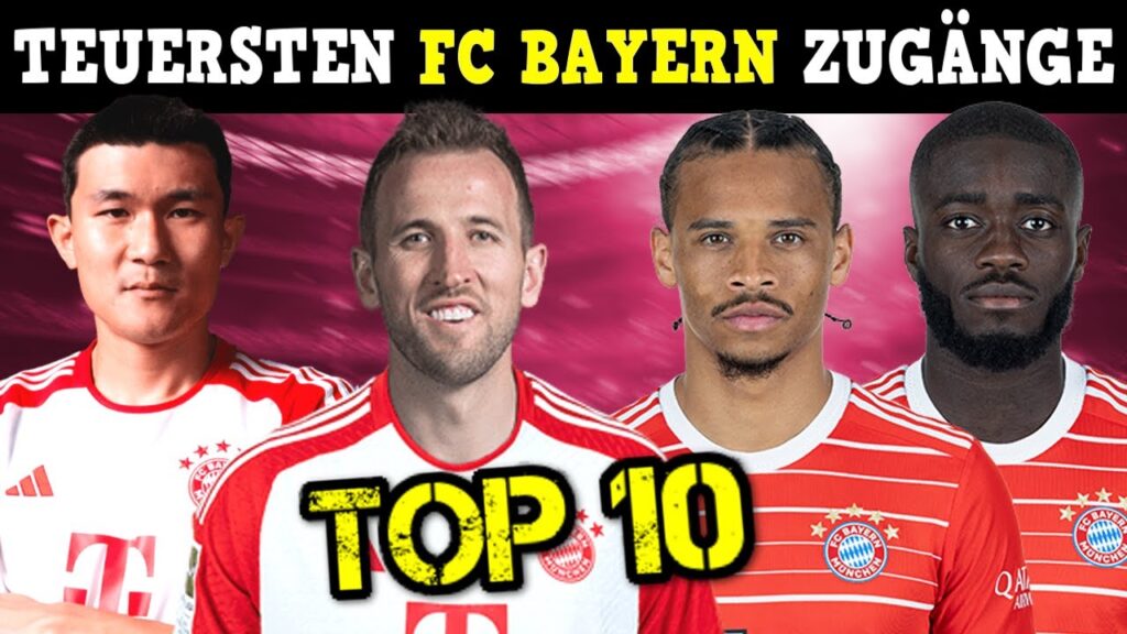 Die 10 Teuersten FC Bayern Transfers Zugänge
