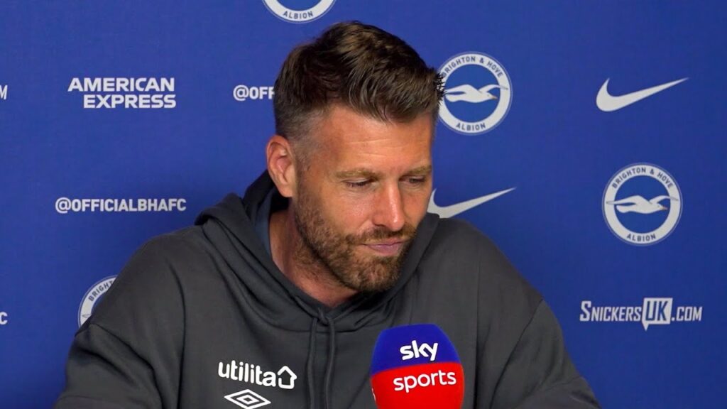 'We shot ourselves in the foot!' | Rob Edwards | Brighton 4-1 Luton Town