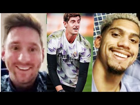 FOOTBALL WORLD REACTIONS TO THIBAUT COURTOIS INJURY ||